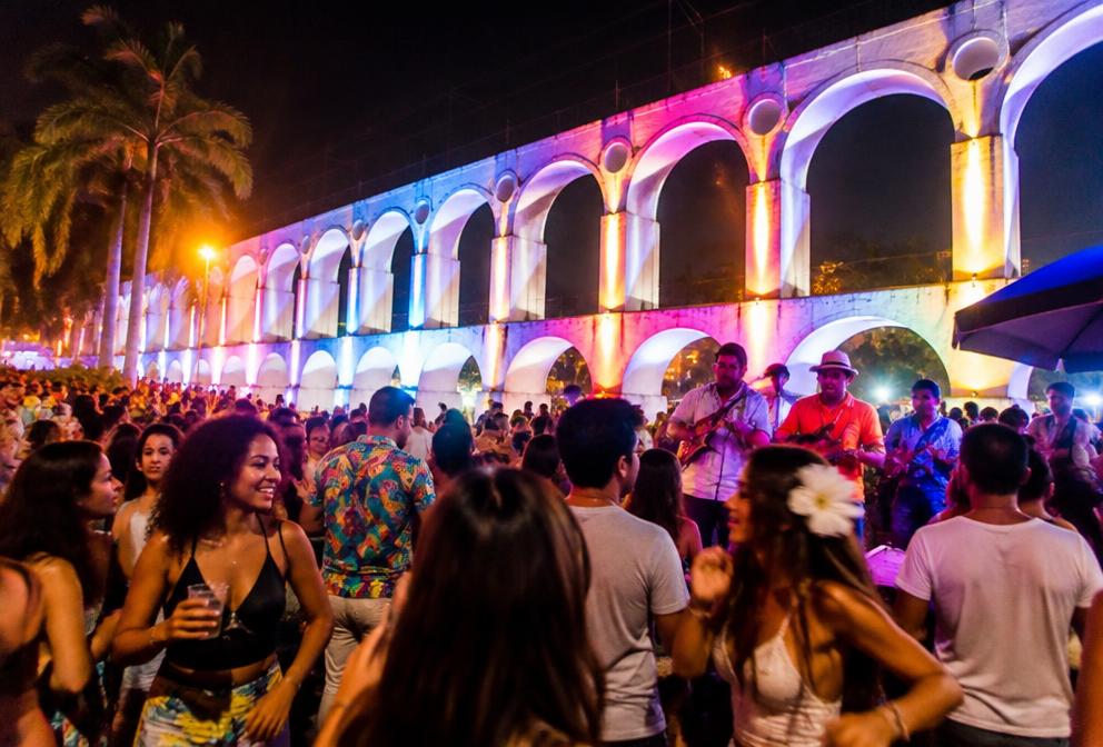 Noite de samba na Lapa